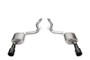 Corsa 2024 Ford Mustang GT Coupe 3in Sport Axle-Back Exhaust - 4.5in Black Carbon Fiber Tips