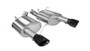 Corsa 2011-2014 Ford Mustang GT/Boss 302 5.0L V8 Black Xtreme Axle-Back Exhaust