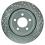 StopTech Select Sport 05-10 Ford Mustang GT Slotted and Drilled Rear Right Rotor
