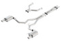Borla S-Type Cat-Back 15-17 Ford Mustang GT 5.0L V8 MT/AT 3in pipe 4in tip