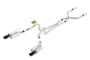 Borla 13-14 Mustang GT/Boss 302 5.0L V8 RWD Single Split Rear Exit ATAK Black Chrome CB Exhaust