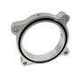 Torque Solution Throttle Body Spacer (Silver): Ford Mustang GT 5.0L 2011-2016