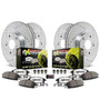 Power Stop 11-14 Ford Mustang Front & Rear Z26 Street Warrior Brake Kit (K5943-26)