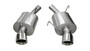 Corsa 2005-2010 Ford Mustang GT, GT500 2.5 in Axle-Back 4.0 in Single Tips - Xtreme / Polished