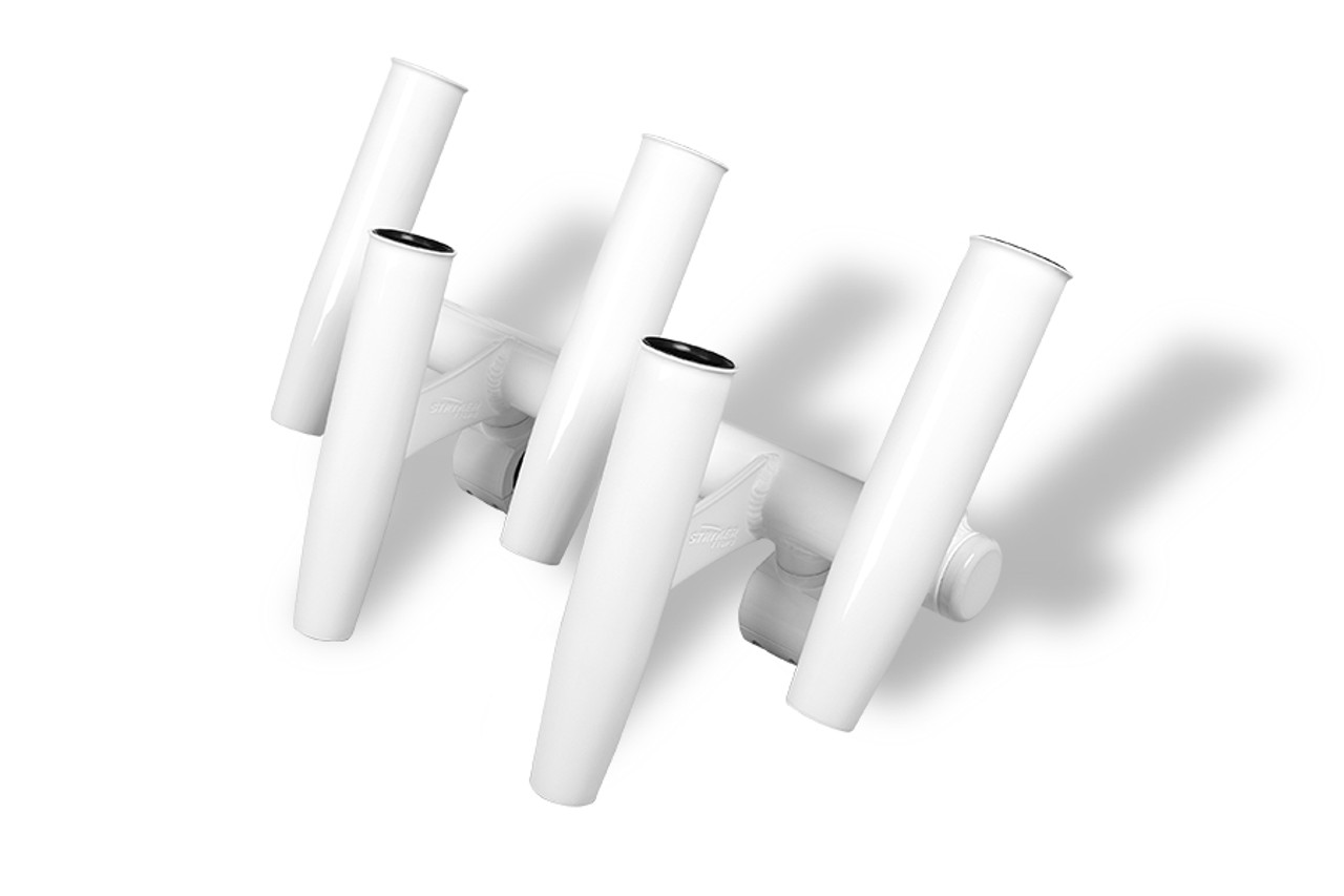 5 Rod T-Top Rocket Launcher White Powder Coated