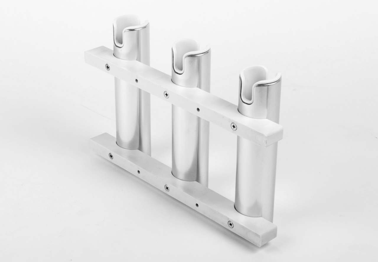  MARINE CITY White Plastic Fishing Tube Flush Mount Rod Holder  Rack 3 Link for Marines – Boats – Ships – Yachts – Kayaks (Pack of 1) :  Sports & Outdoors