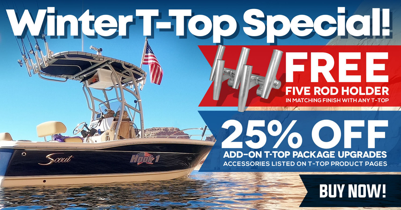 SG900 T-Tops for Center Console Boats