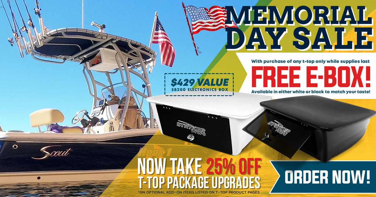 SG600 T-Tops for Center Console Boats