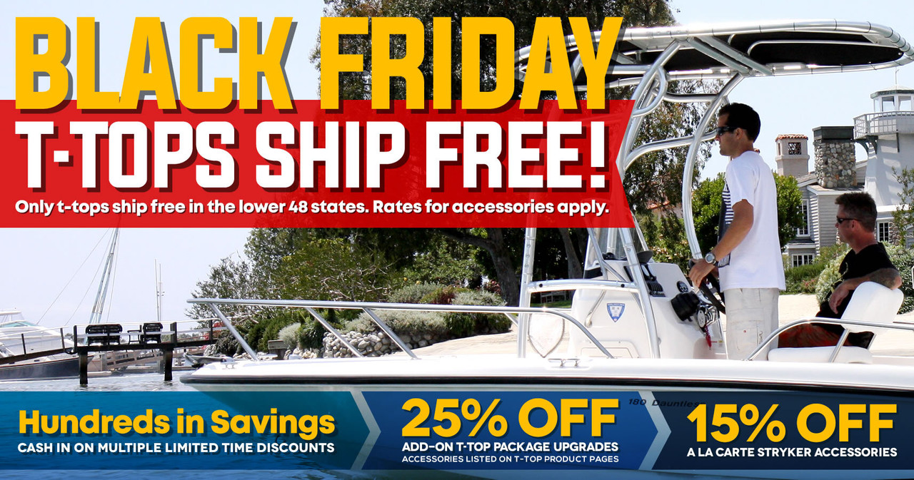 SG900 T-Tops for Center Console Boats