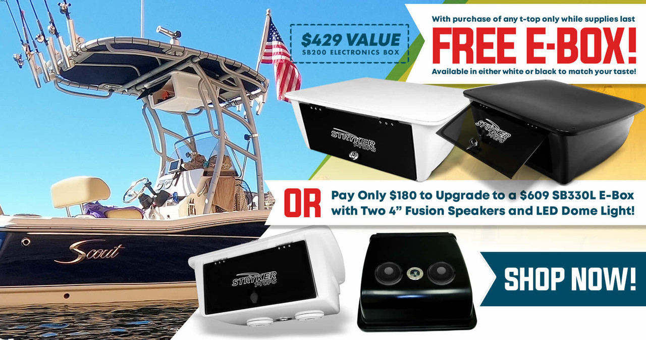 SG600 T-Tops for Center Console Boats