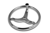 Boat Sport Steering Wheel with Steering Knob (316 Stainless Steel)