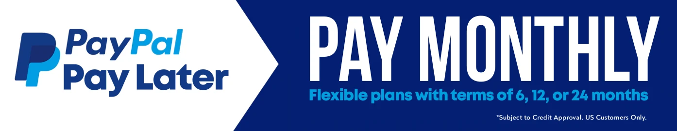 Financing available with zero interest