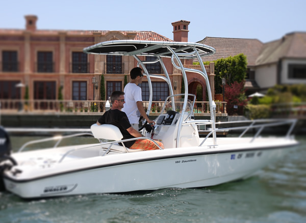 Stryker T-Tops can upgrade most boats with useful shade and fishing accessories