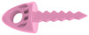 Targettack Llc  Targettack  Pink Polycarbonate Plastic 1" For Paper/Vinyl Targets 6 Pack UPC: 850061498014