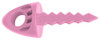 Targettack Llc  Targettack  Pink Polycarbonate Plastic 1" For Paper/Vinyl Targets 6 Pack UPC: 850061498014