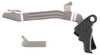 APEX 102P117BLK POLY TRIGGER KIT G43 G48 BLK UPC: 854751007593