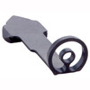 RIFLE ADJUSTABLE PEEP SHORT BULLSEYE REAR SIGHT BLACK