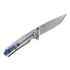 Ruike 4.5"" Ll Fld Knf W/pkt Clp Sil UPC: 6942870370491