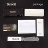 Ruike 4.5"" Ll Fld Knf W/pkt Clp Sil UPC: 6942870370491