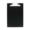 Legal Size Aluminum Clipboard w/ Clip - Black