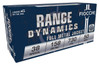 Fiocchi Range Dynamics 38 Special 158 Grain FMJ Case of 1000