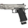 Kimber 2K11 Independence Pistol 45 ACP 5 in. Flag Silver Cerakote/ BLK 13 rd.