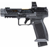 Canik TTI Combat Smoke Pistol 9mm 4.6 in. Bronze Mecanik Optic 18 rd.