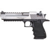 Magnum Research Desert Eagle Mark XIX Pistol 50 AE 6 in. GRY/BLK Battleworn Engraved 7 rd.