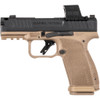 Canik METE MC9 Prime Pistol w/Dot 9mm 3.64 in. FDE/BLK Comp w/MeCanik MO4 17 rd