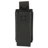 SINGLE PISTOL MAG POUCH W/BUNGEE RETENTION BLACK