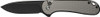 DAIMOND PATTERN GRAY/BLACKCIVIVI KNIFE ELEMENTUM II 2.9" 