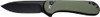 " OD GREEN G10/BLK CLAM PACKCIVIVI KNIFE ELEMENTUM II 2.96 