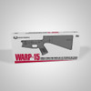 Wraithworks WARP-15 Polymer Stripped AR15 Lower Receiver - Black | Integral Buttstock & Pistol Grip