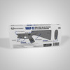 Wraithworks WARP-15 Polymer Complete AR15 Lower Receiver - Black | Mil-Spec Parts Kit | Integral Buttstock & Textured Pistol Grip | Trap Door Buttplate