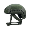 Guard Dog Tactical Level IIIa Ballistic Helmet - Universal Fit | 3.5 Lbs/Per | Green | Multicam Cover