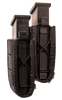 Duty Staggered Double Pistol TACO Pouch U-MOUNT