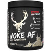 Bucked Up Woke AF Pre-Workout White Gummy Deer 30 Serving Tub