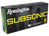 Remington Ammunition 27745 Subsonic 360Buckhammer 250gr Bonded Hollow Point 20 Per Box/10 Case
