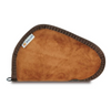 SUEDE HANDGUN CASE 8IN