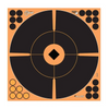 EZ-Aim 15376 Splash Reactive  Self-Adhesive Paper Black/Orange 12" Bullseye 5 Pack                                                                                                                      