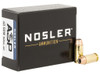 Nosler 51283 Assured Stopping Power Handgun 40S&W 150gr Jacketed Hollow Point 20 Per Box/20 Case