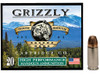 Grizzly Ammo GC9+P+CM99mm+P Luger 115gr Jacketed Hollow Point 20 Per Box/10 Case