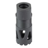 LBE FLASH HIDER TRI-PORTS 1/2X28 BLK