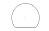 TRIJICON SRO 1MOA RED DOT COY BRN