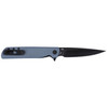 CRKT LCK+ PLAIN EDGE 3.38" GRY/BLK