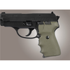 Hogue 31000 Rubber Grip  Black Rubber with Finger Grooves for Sig P239                                                                                                                                  