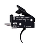 TriggerTech ARPTBB36NNF Adaptable  Two-Stage Flat Trigger with 3.50-6 lbs Draw Weight & Black PVD Finish for Sig MPX                                                                                    