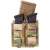 High Speed Gear 41TP02BK TACO Duty Double (2 Pistol/1 Rifle), Black Nylon with MOLLE Exterior, Fits MOLLE & 2" Belt                                                                                     