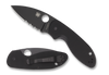 SPYDERCO EFFICIENT G-10 BLACK PLAINE