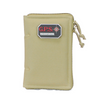 GPS Bags GPS865PS Pistol Sleeve  Medium Black Nylon with Locking Zippers & Thin Design Holds 1 Handgun                                                                                                  